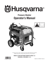 Husqvarna OPERATOR"S MANUAL 3300@3.2 HUSQVARNA PRESSURE WASHER MODEL 020524-00 User manual