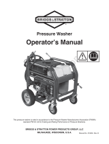 Briggs & Stratton Elite 3300 MAX PSI User manual
