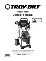 Simplicity OPERATOR'S MANUAL TROY-BILT 2200@1.8 PRESSURE WASHER MODEL 020547-00 User manual