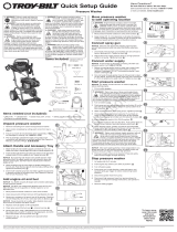 Simplicity PRESSURE WASHER, TROY-BILT 2200@1.9 MODEL 020578-00 Installation guide