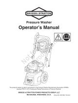 Simplicity PRESSURE WASHER, BRIGGS AND STRATTON 3000@2.7 MODEL 020592-01 User manual