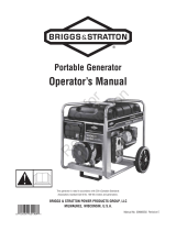 Briggs & Stratton OPERATOR'S MANUAL BRIGGS & STRATTON 5500 WATT GENERATOR MODEL- 030430-0, 030430-1, 030430-2 User manual