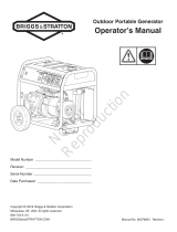 Briggs & Stratton 030737-02 User manual
