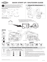 Briggs & Stratton 030736-00 Operating instructions
