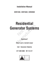 Simplicity HGS INSTALLATION MANUAL RHEEM 12'15'18'20KW STANDBY MODELS- 040254A 040255A 040267A 040268A Installation guide