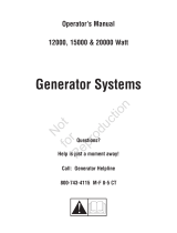 Simplicity 12,15,20KW MILBANK AIR-COOLED HGS User manual