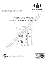 Simplicity STANDBY, 12KW HGS CPP MILBANK User manual