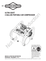 Simplicity AIR COMPRESSOR, 3-GAL ULTRA-QUIET User manual