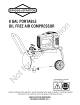 Simplicity AIR COMPRESSOR, 8 GALLON User manual