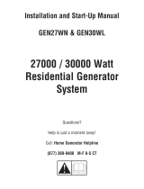 Simplicity GEN30WL Installation guide