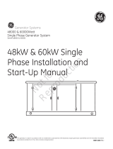 Simplicity STANDBY GENERATOR, GE 48KW & 60KW 1PHASE GLC User manual