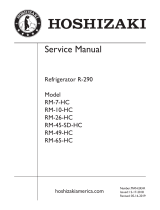 Hoshizaki RM-65-HC User manual