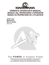 Maruyama MCV31R CA Owner's manual