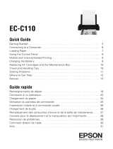 Epson EC-C110 Wireless Mobile Color Printer User guide