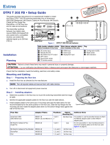 Extron electronics DTP2 T 202 FB User manual