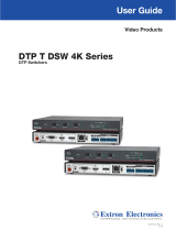 Extron DTP T DSW 4K 233 User manual
