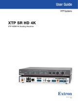 Extron XTP SR HD 4K User manual