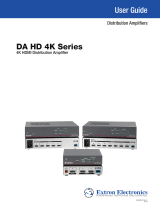 Extron DA HD 4K Series User manual