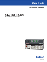 Extron DA4 12G HD-SDI User manual
