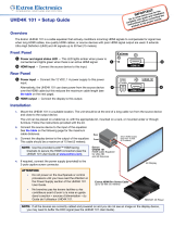 Extron UHD4K 101 User manual