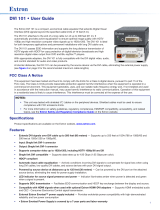 Extron DVI 101 User manual