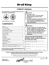 Broil King REGAL S590 PRO IR Owner's manual