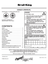 Broil King 952654 Owner's manual