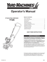 Yard Machines 21AK125G900 User manual