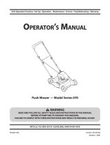 Bolens 11A-074E065 User manual