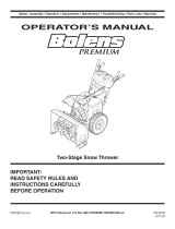 Bolens 31AH55LH565 Owner's manual