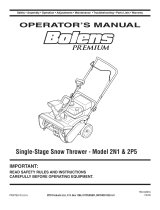 Bolens 31AM2P5B565 Owner's manual
