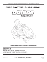 Bolens 13AN79GG565 Owner's manual