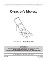 Bolens 11A-414J265 User manual