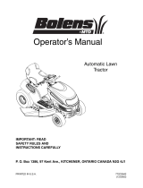 Bolens 13AX606G565 Owner's manual