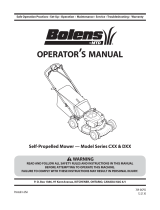 Bolens 12AKC39W565 Owner's manual