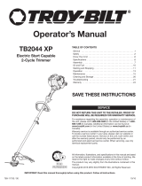 Troy-Bilt 41CDL2PC766 User manual