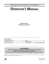 Cub Cadet 12AM2MR766 Owner's manual