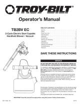Troy-Bilt 41BS2BVG766 User manual