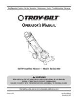 Troy-Bilt 12AI869F011 User manual
