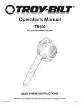 Troy-Bilt TB400 User manual