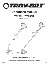 Troy-Bilt TB25CH User manual