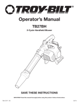 Troy-Bilt TB27BH User manual