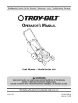 Troy-Bilt 11A542Q766 User manual