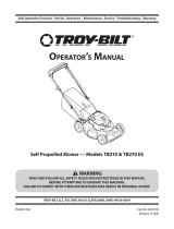 Troy-Bilt 12AEA29L011 User manual