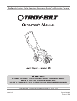 Troy-Bilt 25B554M711 User manual