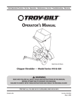 Troy-Bilt 24A424E711 User manual