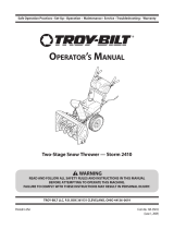 Troy-Bilt 31AM62N2711 User manual