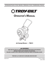 Troy-Bilt TB 672 User manual