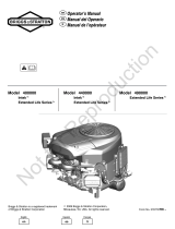 Briggs & Stratton 400000 Professional Series User manual