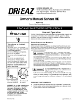 Dri-Eaz Sahara HD TurboDryer Owner's manual